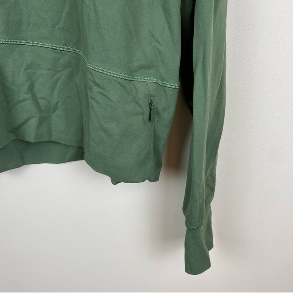 Lululemon Ready to Rulu Pullover Green Twill - Picture 5 of 6